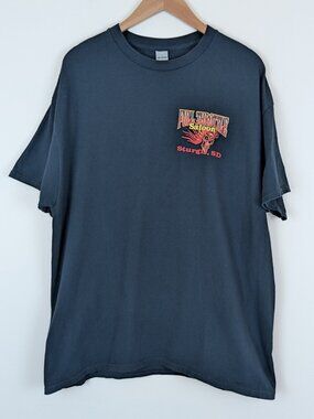 Full Throttle Saloon Sturgis Black Graphic Print Short Sleeve T-shirt